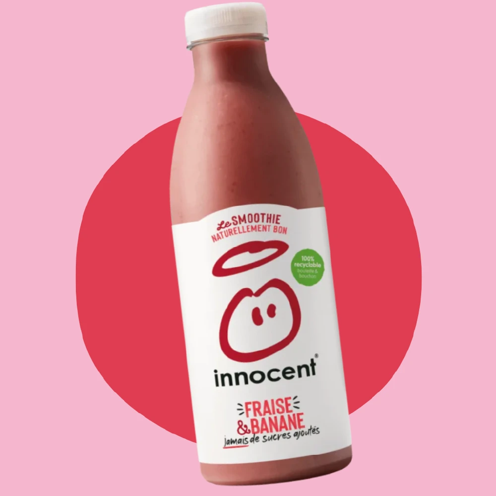 Smoothie Innocent "Fraise banane"